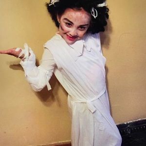 Bride of Frankenstein Halloween Costume Girl S Hand sew made to fit